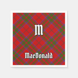 Clan MacDonald of Keppoch Tartan Napkins