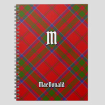 Clan MacDonald of Keppoch Tartan Notebook