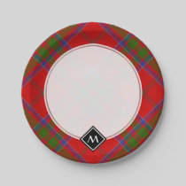 Clan MacDonald of Keppoch Tartan Paper Plates