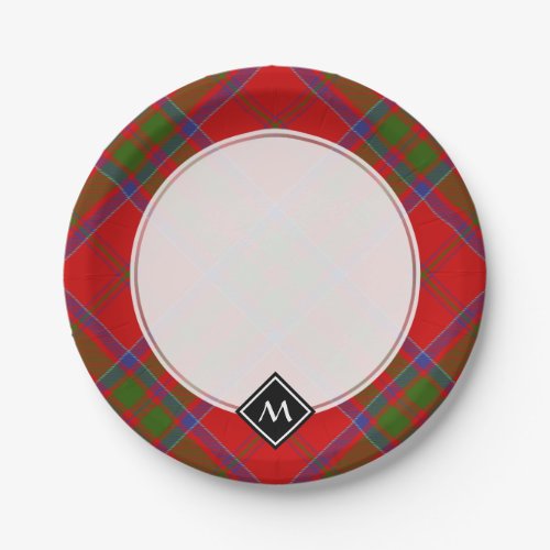 Clan MacDonald of Keppoch Tartan Paper Plates