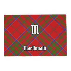 Clan MacDonald of Keppoch Tartan Placemat