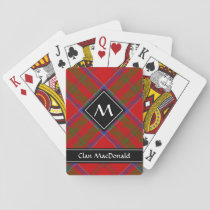 Clan MacDonald of Keppoch Tartan Playing Cards