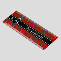 Clan MacDonald of Keppoch Tartan Ruler