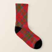 Clan MacDonald of Keppoch Tartan Socks (Left Inside)