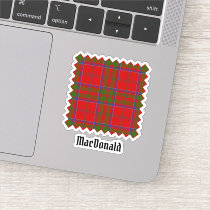 Clan MacDonald of Keppoch Tartan Sticker