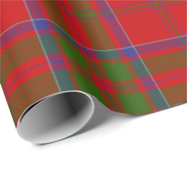 Clan MacDonald of Keppoch Tartan Wrapping Paper (Roll Corner)