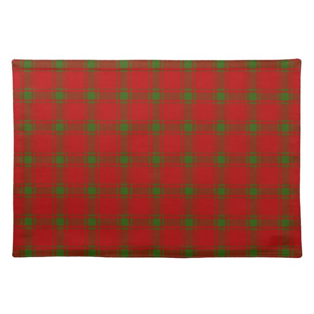 Clan MacDonald Of Sleat Tartan Placemat (Front)