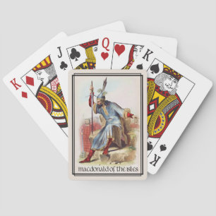 Clan MacDonald of the Isles Classic Scotland Poker Cards