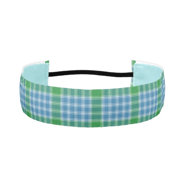 Clan MacDonald of the Isles Scottish Tartan Plaid Athletic Headband (Front)