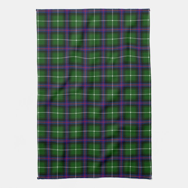 Clan MacDonald Of The Isles Tartan Towel (Vertical)