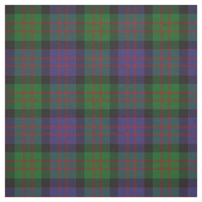 Clan MacDonald Scottish Tartan Plaid Fabric (Swatch)