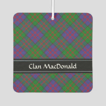 Clan MacDonald Tartan Air Freshener