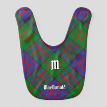 Clan MacDonald Tartan Baby Bib
