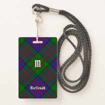 Clan MacDonald Tartan Badge