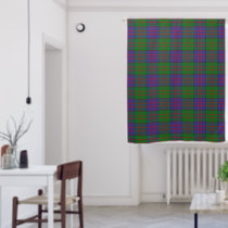 Clan MacDonald Tartan Blackout Curtains