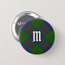 Clan MacDonald Tartan  Button