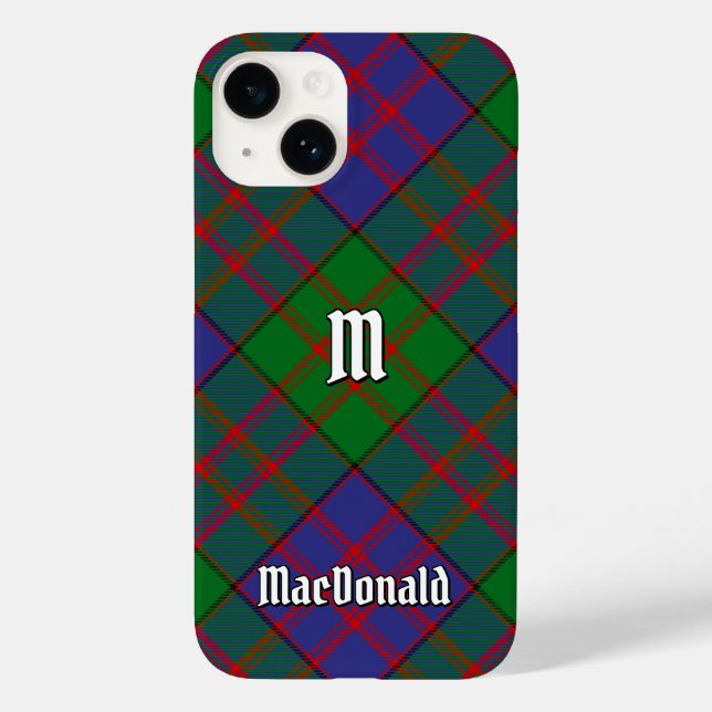 Clan MacDonald Tartan Case-Mate iPhone Case (Back)