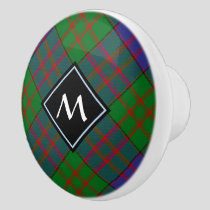 Clan MacDonald Tartan Ceramic Knob