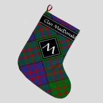 Clan MacDonald Tartan Christmas Stocking