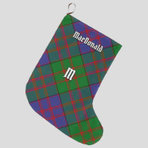 Clan MacDonald Tartan Christmas Stocking