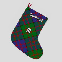 Clan MacDonald Tartan Christmas Stocking