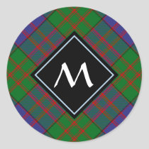 Clan MacDonald Tartan Classic Round Sticker
