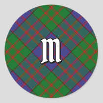 Clan MacDonald Tartan Classic Round Sticker