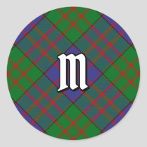 Clan MacDonald Tartan Classic Round Sticker