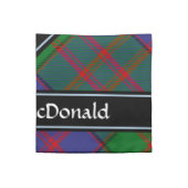 Clan MacDonald Tartan Cloth Napkin (Quarter Fold)
