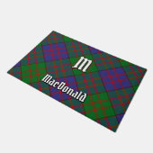 Clan MacDonald Tartan Doormat (Angled)