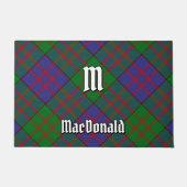 Clan MacDonald Tartan Doormat (Front)