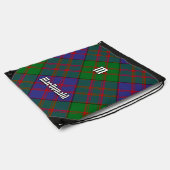 Clan MacDonald Tartan Drawstring Bag (Side)