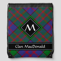 Clan MacDonald Tartan Drawstring Bag