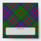 Clan MacDonald Tartan Envelope (Front)