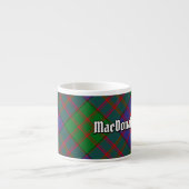 Clan MacDonald Tartan Espresso Cup (Front)