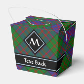 Clan MacDonald Tartan Favor Box (Back Side)