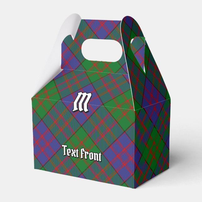 Clan MacDonald Tartan Favor Box (Front Side)