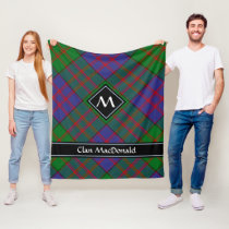 Clan MacDonald Tartan Fleece Blanket