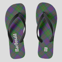Clan MacDonald Tartan Flip Flops