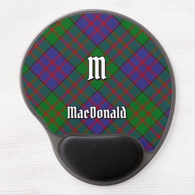 Clan MacDonald Tartan Gel Mouse Pad (Front)