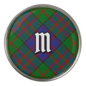 Clan MacDonald Tartan Golf Ball Marker (Front)