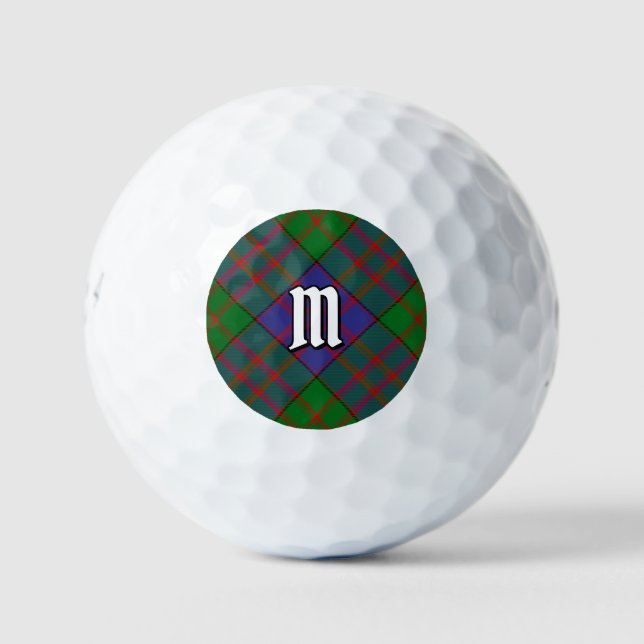 Clan MacDonald Tartan Golf Balls (Front)