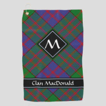 Clan MacDonald Tartan Golf Towel