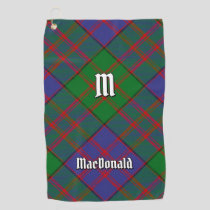 Clan MacDonald Tartan Golf Towel