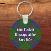 Clan MacDonald Tartan Keychain (Back)