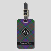 Clan MacDonald Tartan Luggage Tag