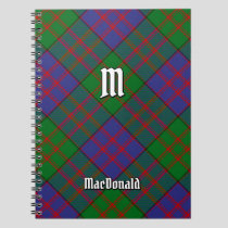 Clan MacDonald Tartan Notebook