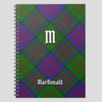 Clan MacDonald Tartan Notebook