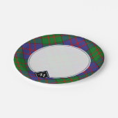 Clan MacDonald Tartan Paper Plates (Angled)