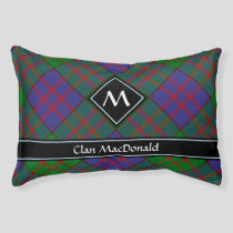 Clan MacDonald Tartan Pet Bed